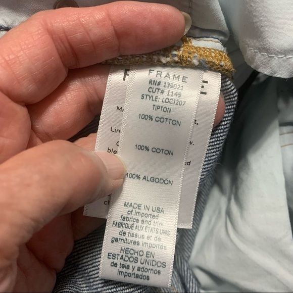 Frame Denim Le Oversized Straight-Leg Jeans in Tipton - Picture 6 of 9